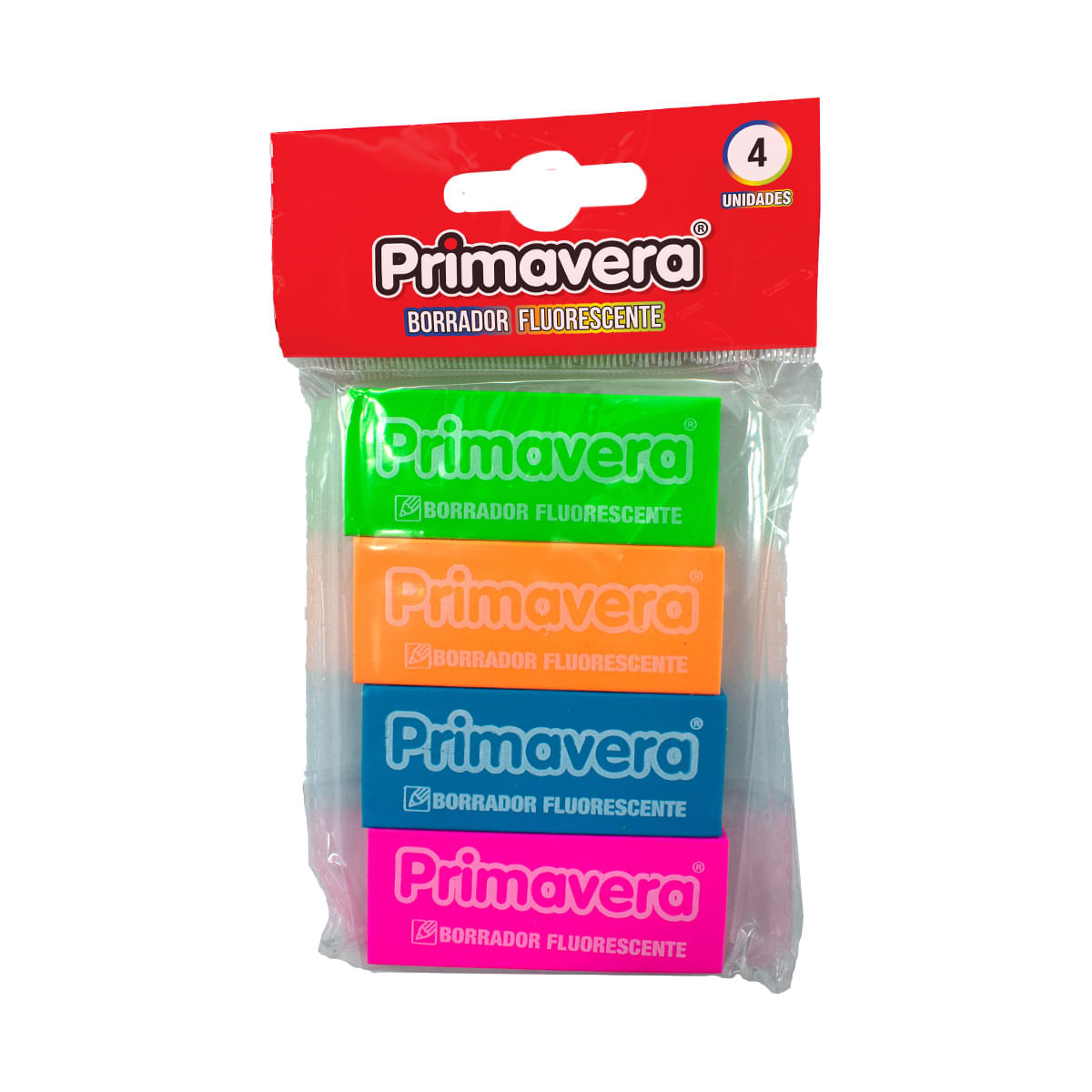 Borrador Fluorescente Primavera X 3 img #1