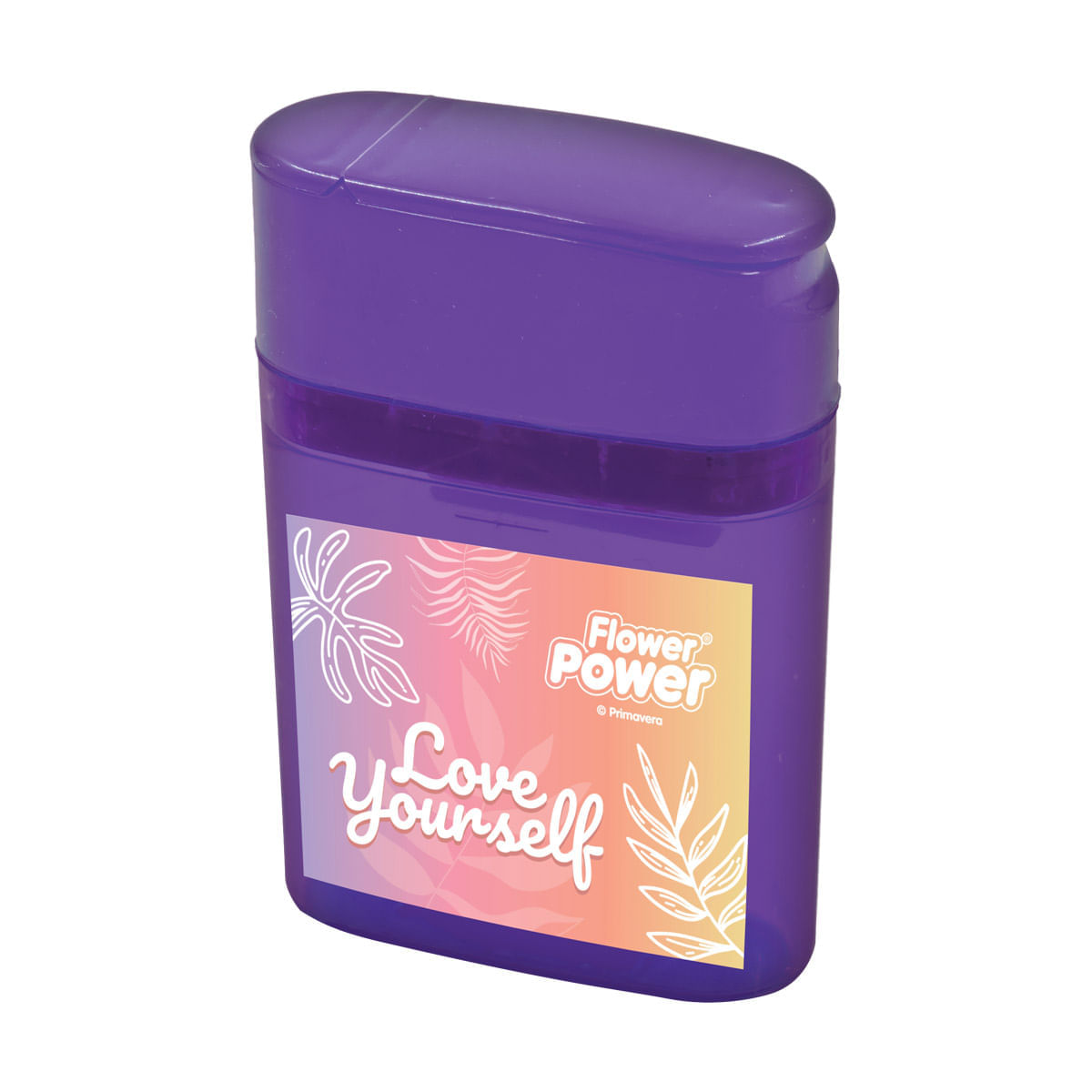 Sacapuntas Flower Power Love Yourself img #1