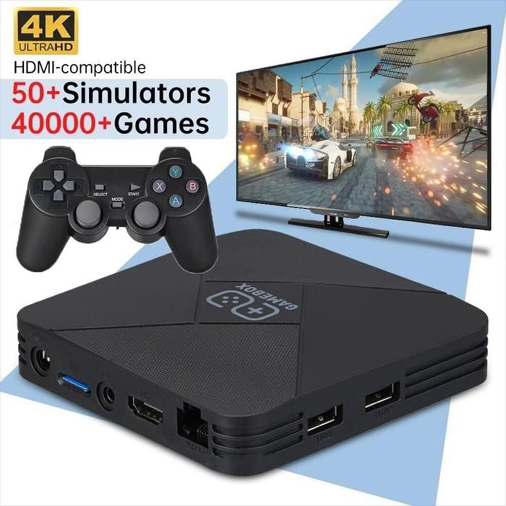 Consola Arcade Game Box G5 Hdmi 4K 50 Emuladores Android Tv