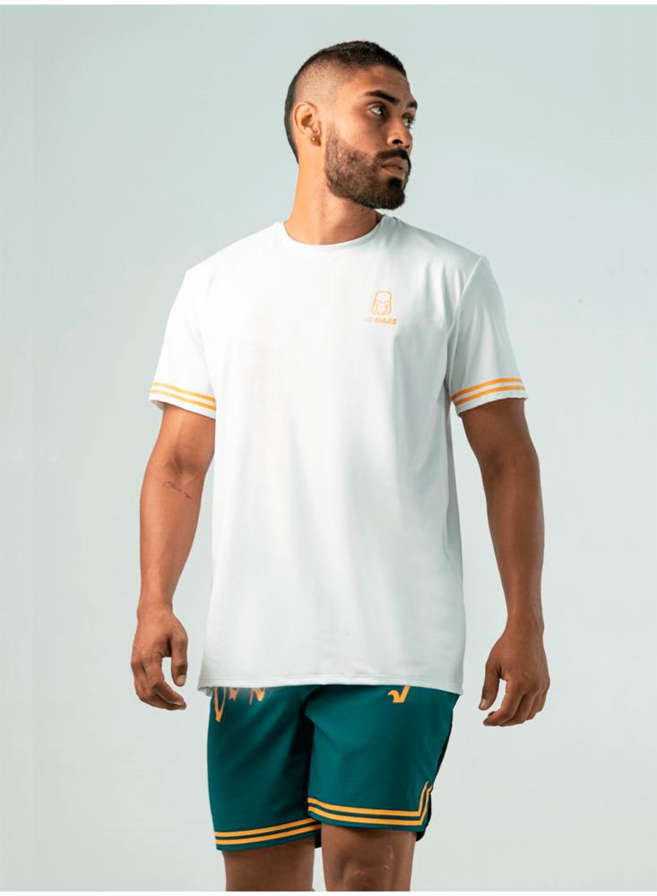 Camiseta Deportiva Tela Fria Be Blanca Exito