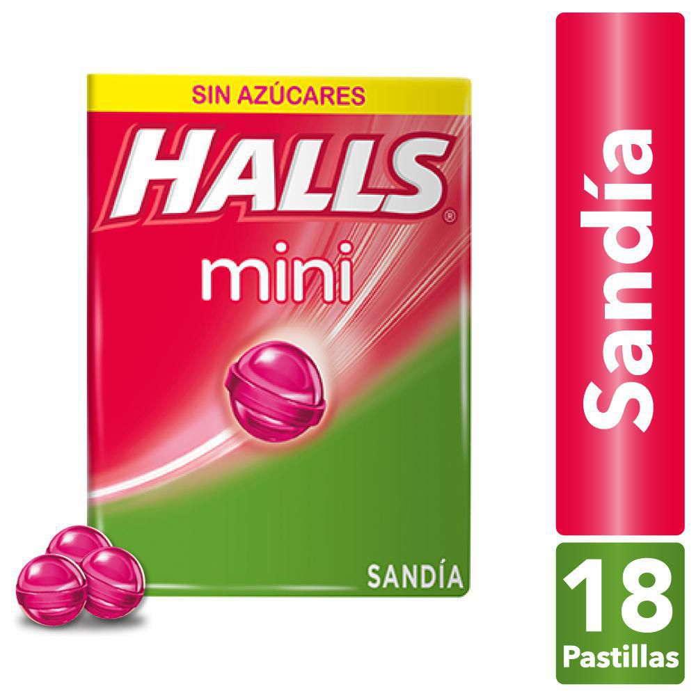 Caramelo HALLS (15 gr)