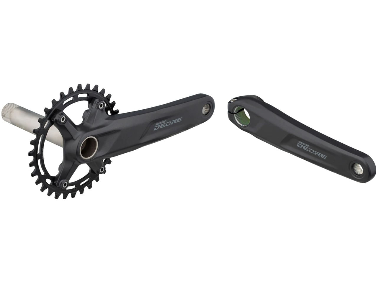 Juego de Bielas Shimano Mono Plato Fc-m5100-1 Deore 1x10/11 Vel img #2