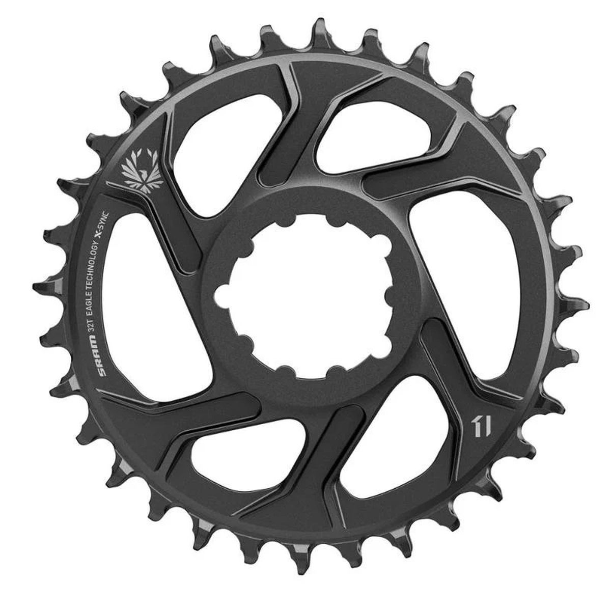 Coronilla Aluminio Sram Eagle 3mm Offset img #2