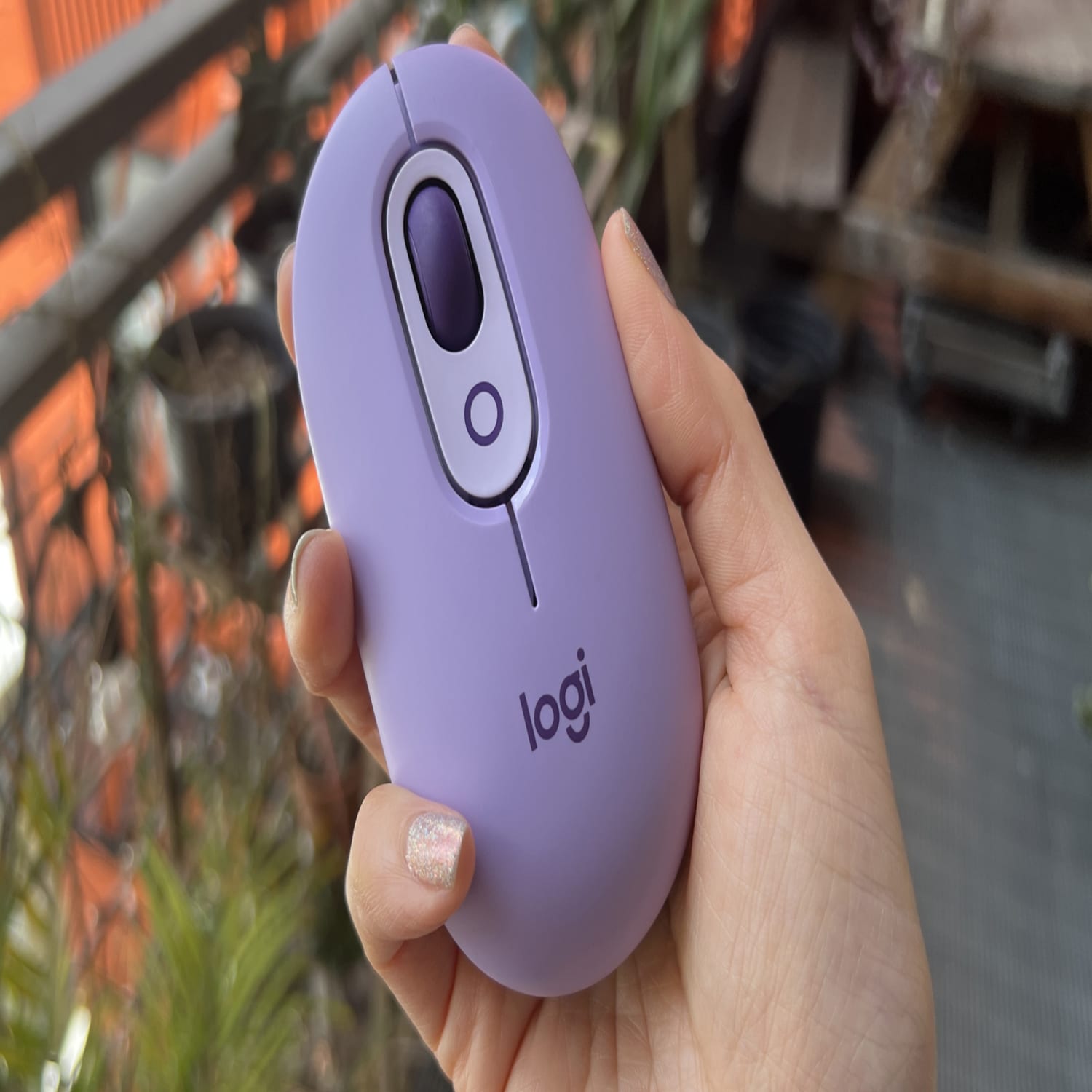 Mouse bluetooth-USB  POPMouse color Cosmos Lavanda img #5