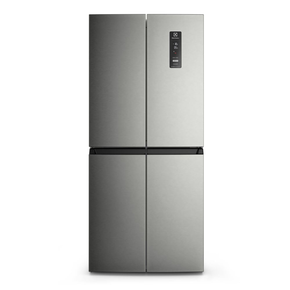 Nevecón No Frost Bottom Multi Door Inverter 421 Litros Silver img #1