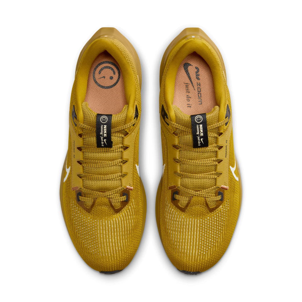Nike Air Zoom Pegasus 40 Tenis amarillo de hombre para correr Talla :-12