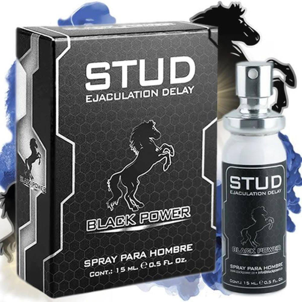 Lubricante Intimo Hombre Retardante Spray Black Horse Stud