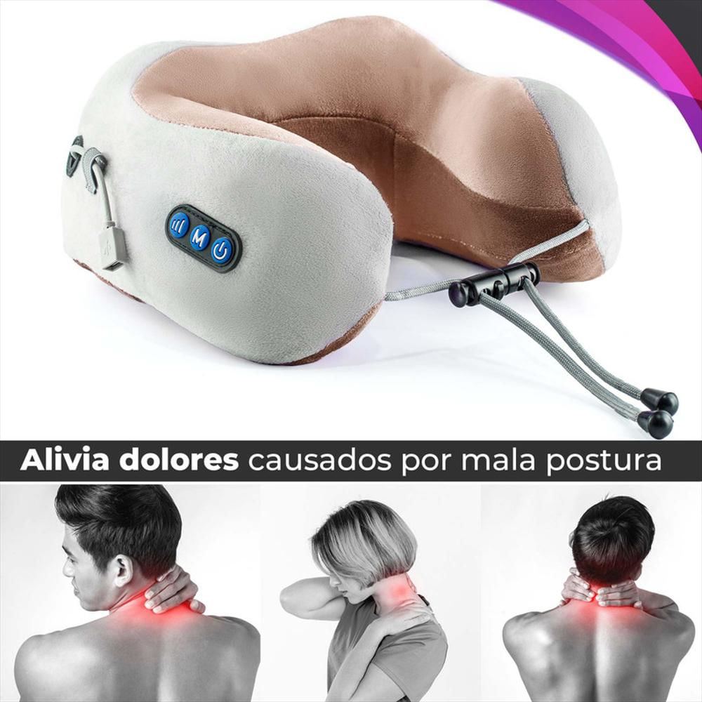 Almohada Masajeadora Cervical Electrica Para Cuello Exito