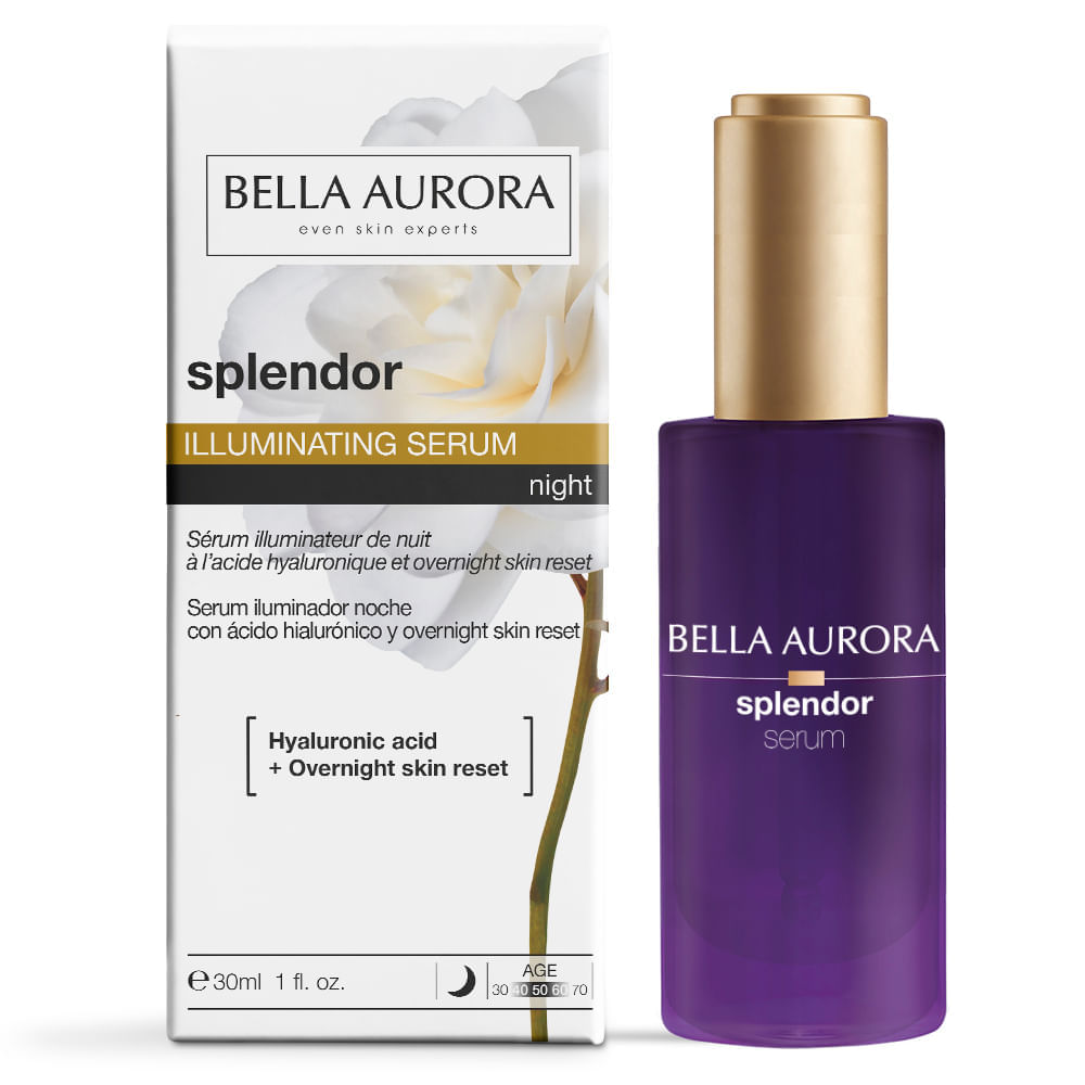 Splendor Serum Iluminador nocturno -Bella Aurora img #1