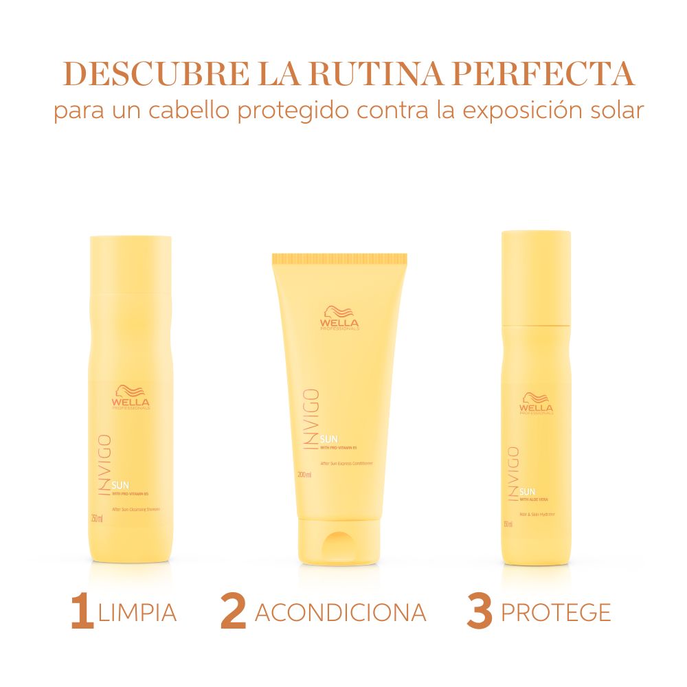 Shampoo Hidratación Invigo Sun - Wella Professionals img #4