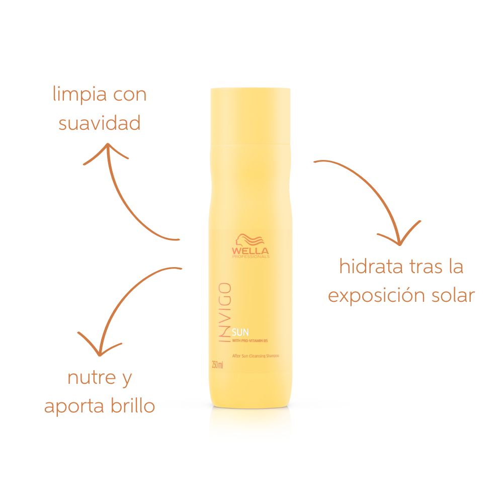 Shampoo Hidratación Invigo Sun - Wella Professionals img #2