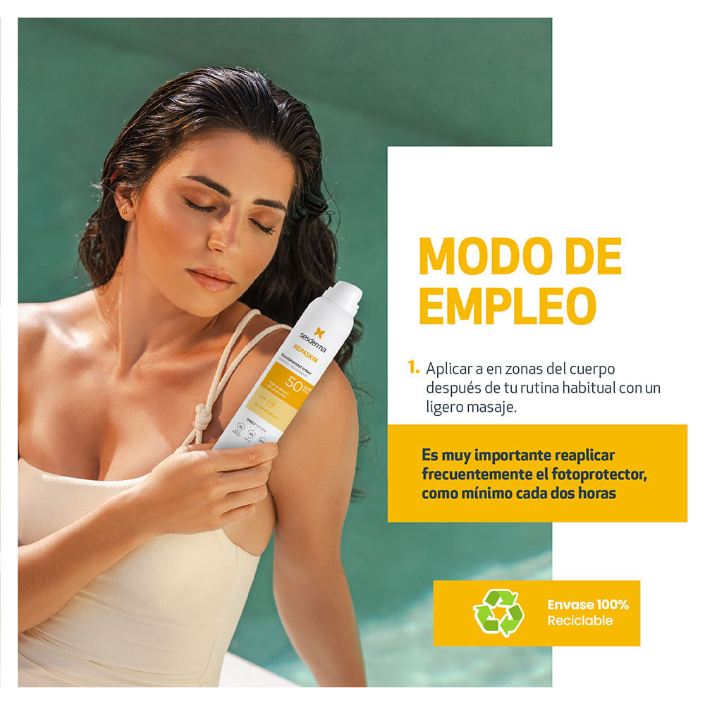 Respaskin Fotoprotector Spray Transparente - Sesderma img #4
