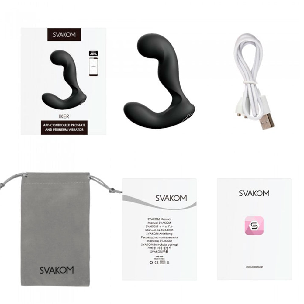 Vibrador de próstata iker svakom img #6