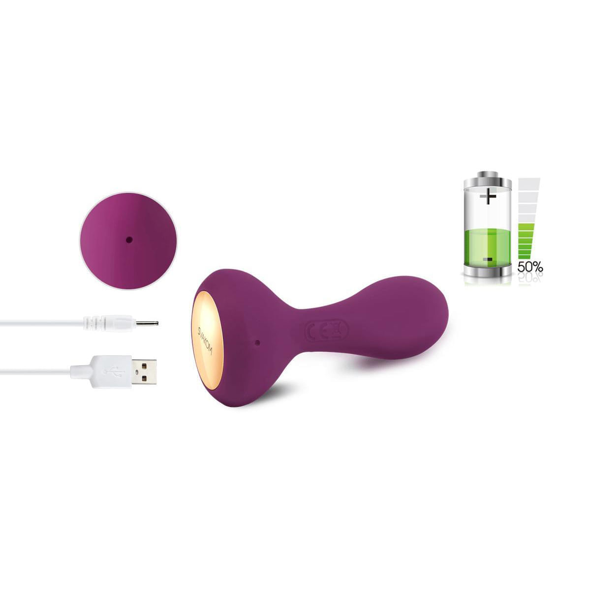 Plug vibrador julie svakom img #6