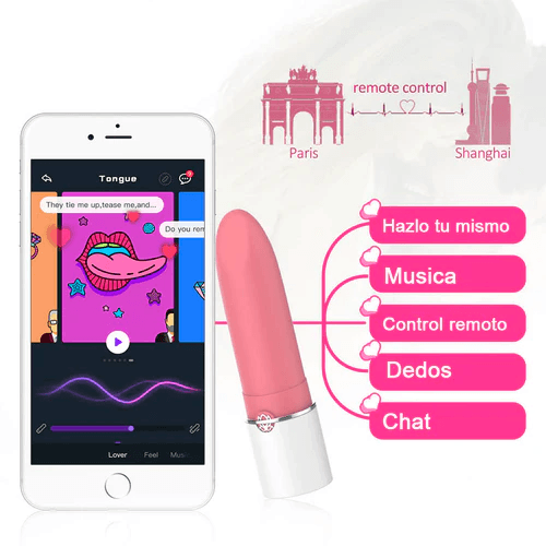 Vibrador mini con app lotus magic motion img #6