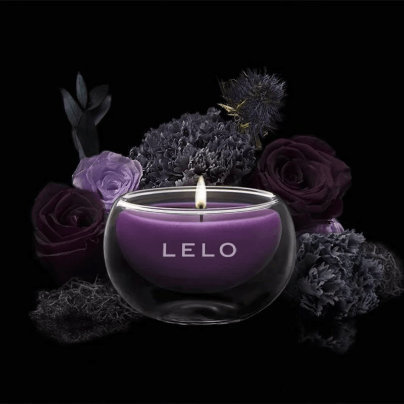 Lelo bordeaux & chocolat luxury scented candle 70 g 2.5 oz limited edition img #3