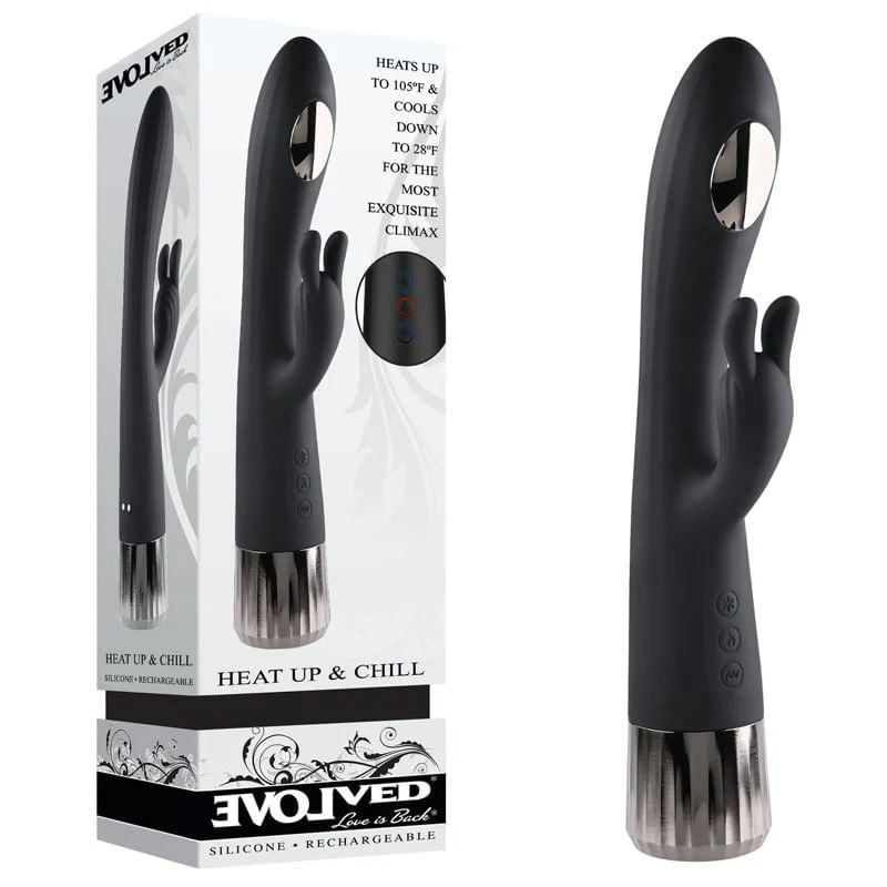 Vibrador doble estimulacion evolved frio-calor img #2