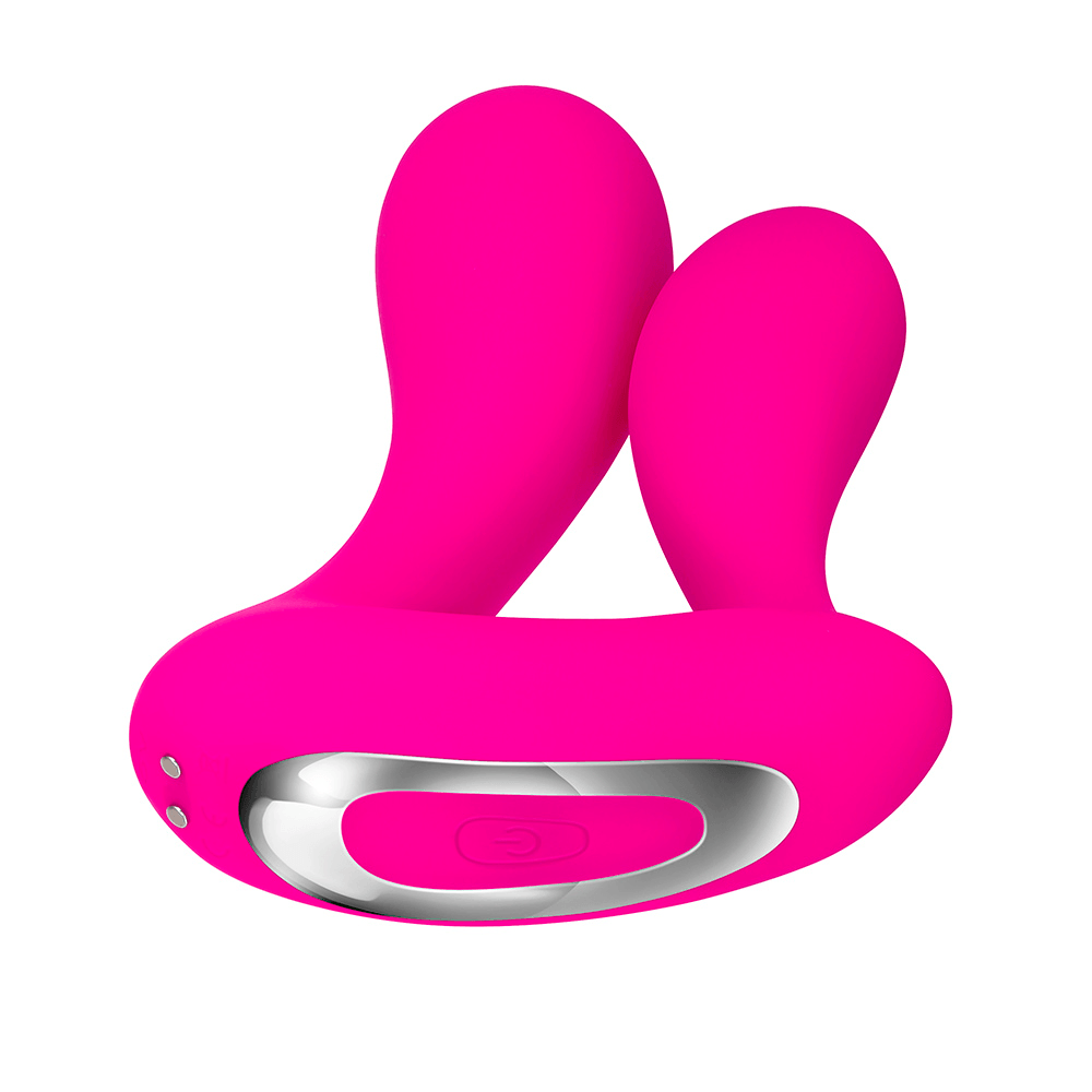 Vibrador dual recargable adam & eve img #4