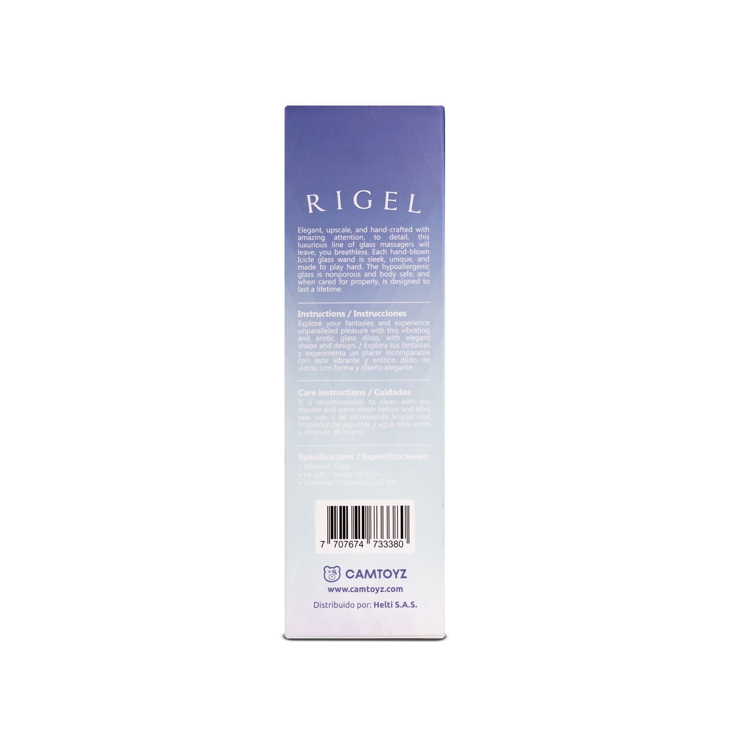 Vitro dildo de vidrio rigel img #4