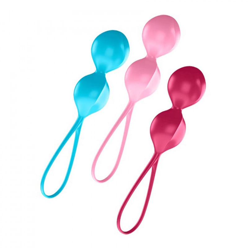 Bolas kegel satisfyer v balls tricolor img #1