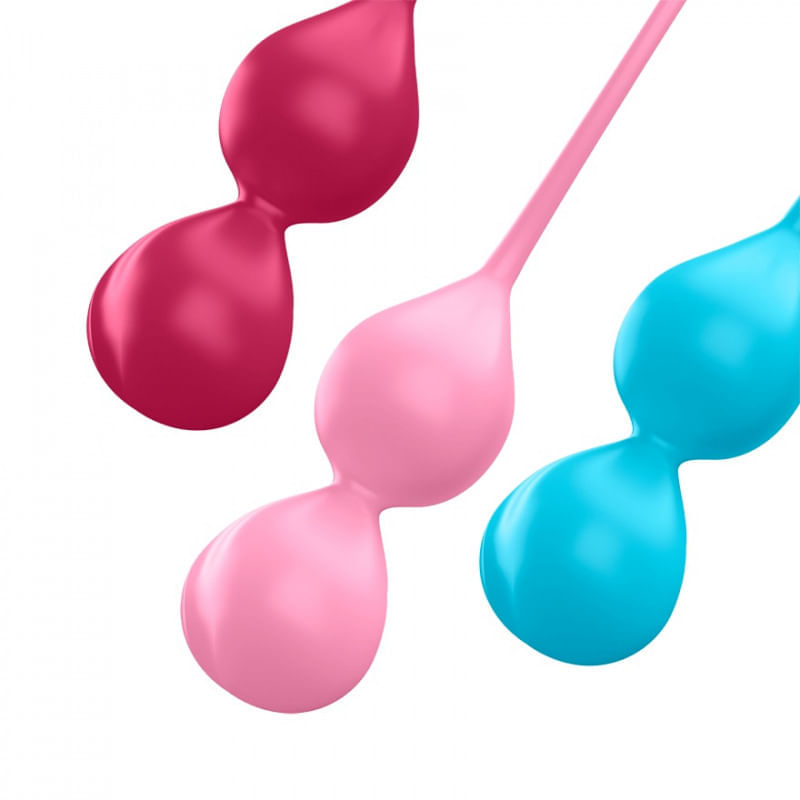 Bolas kegel satisfyer v balls tricolor img #3