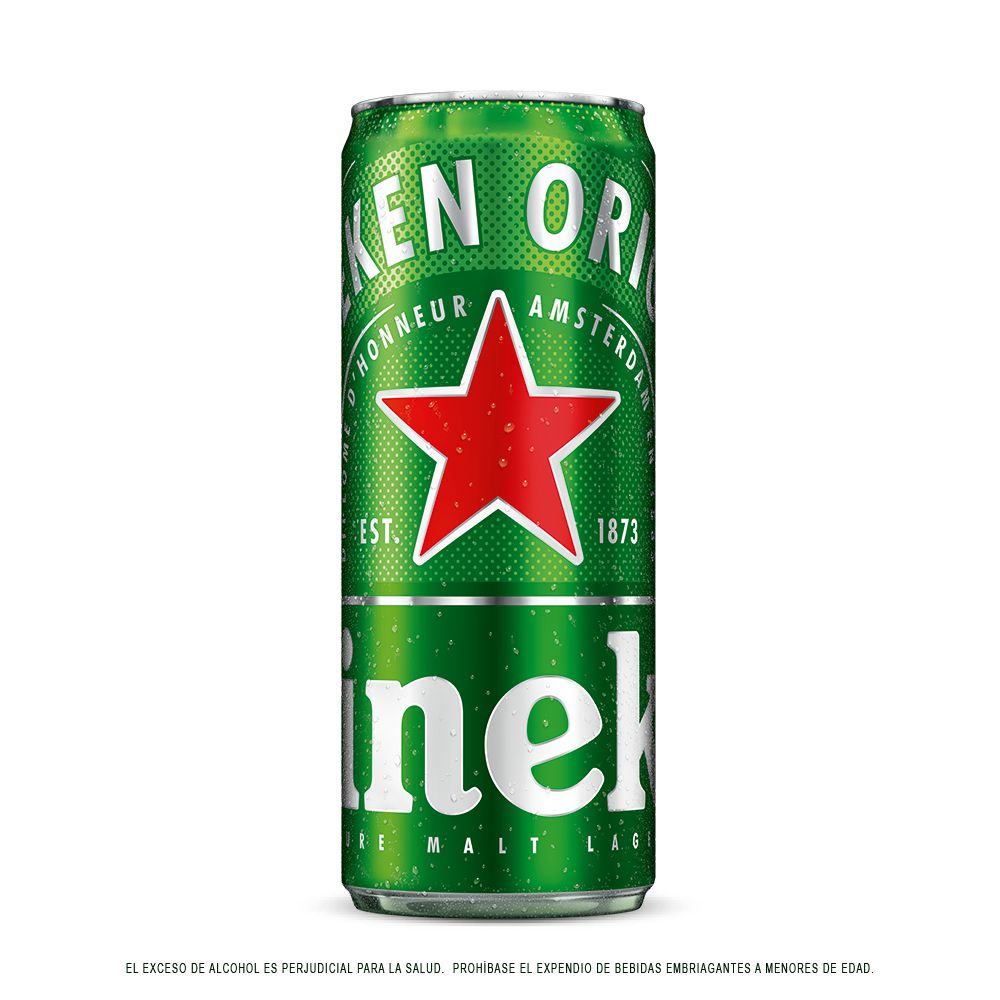 Cerveza Heineken Lata