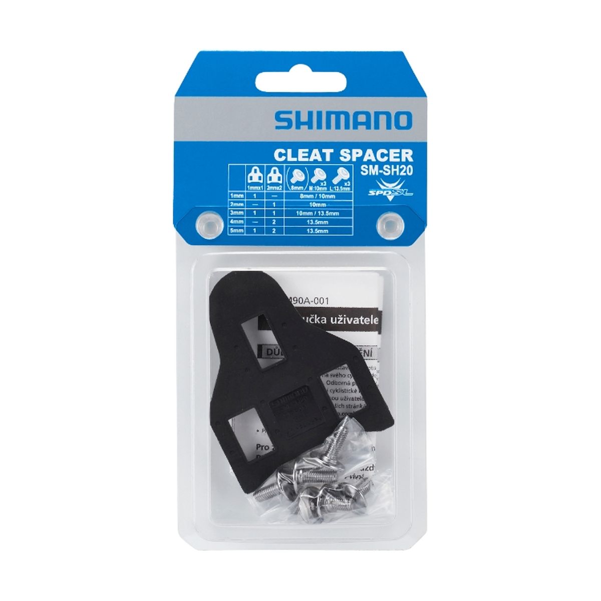 Espaciadores de Calas Shimano SM-SH20 Ruta img #2