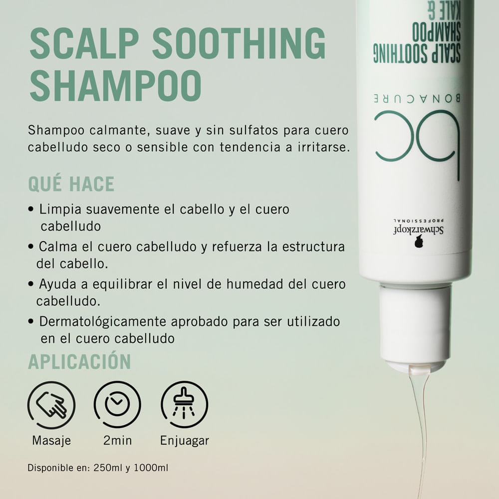 Scalp Care Shampoo Calmante - Bonacure img #3