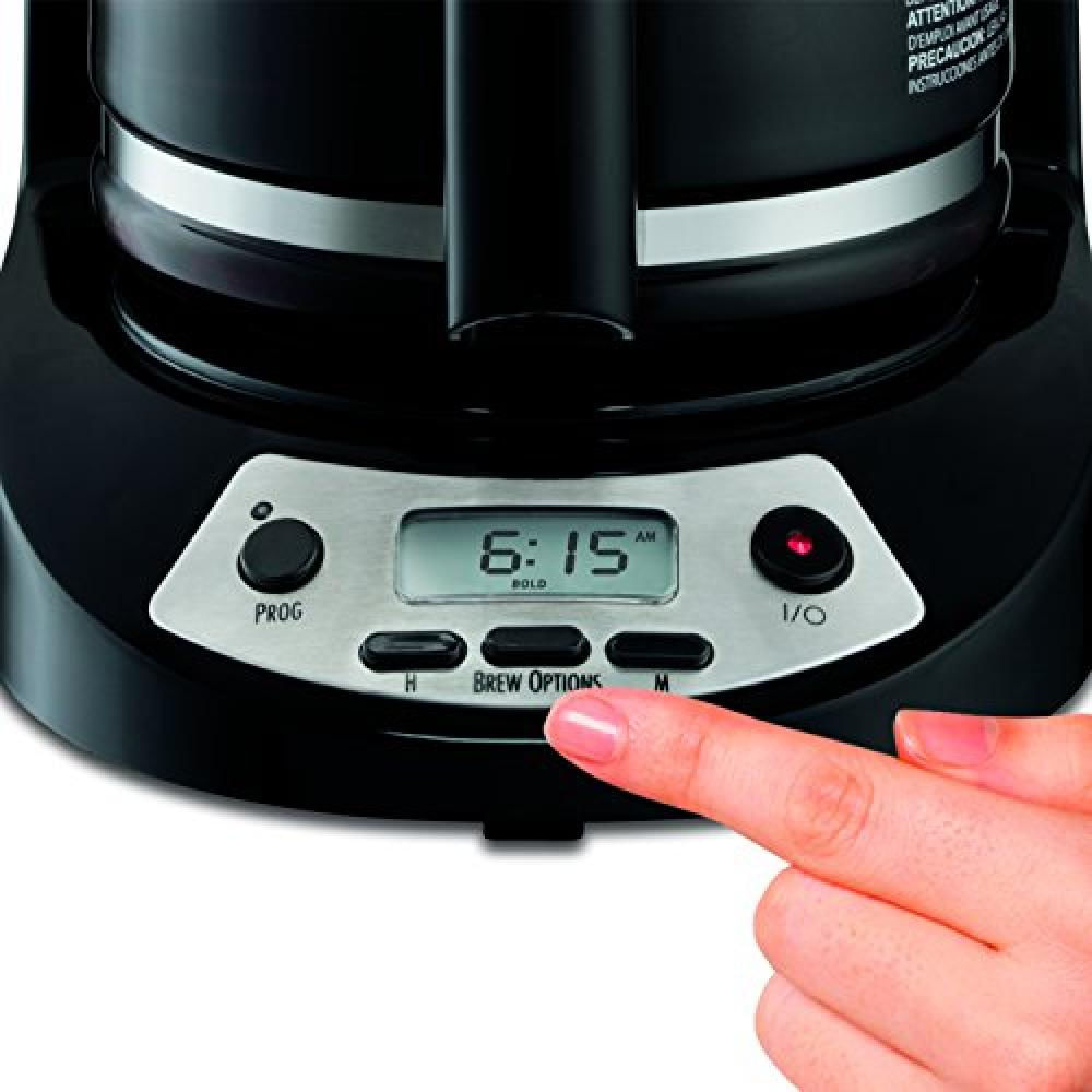 Cafetera Programable Hamilton Beach 46299 Color Negro img #3