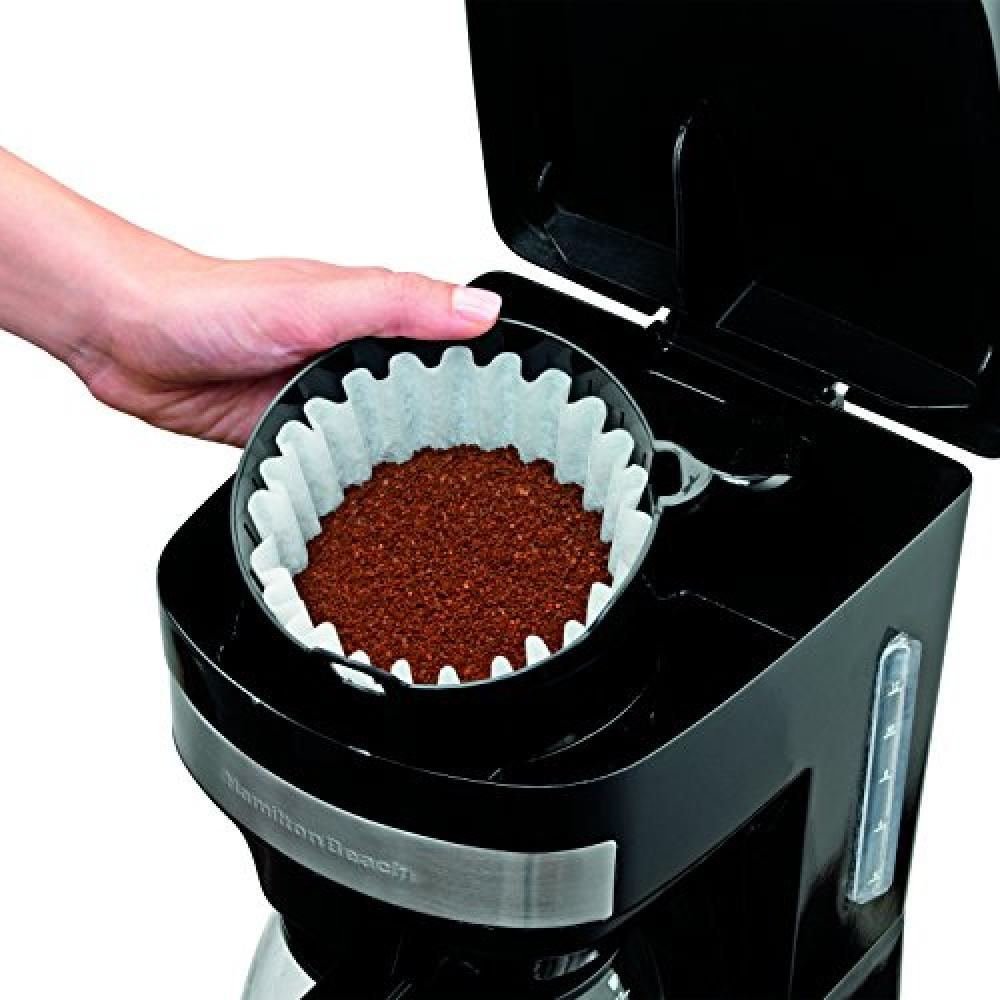 Cafetera Programable Hamilton Beach 46299 Color Negro img #4