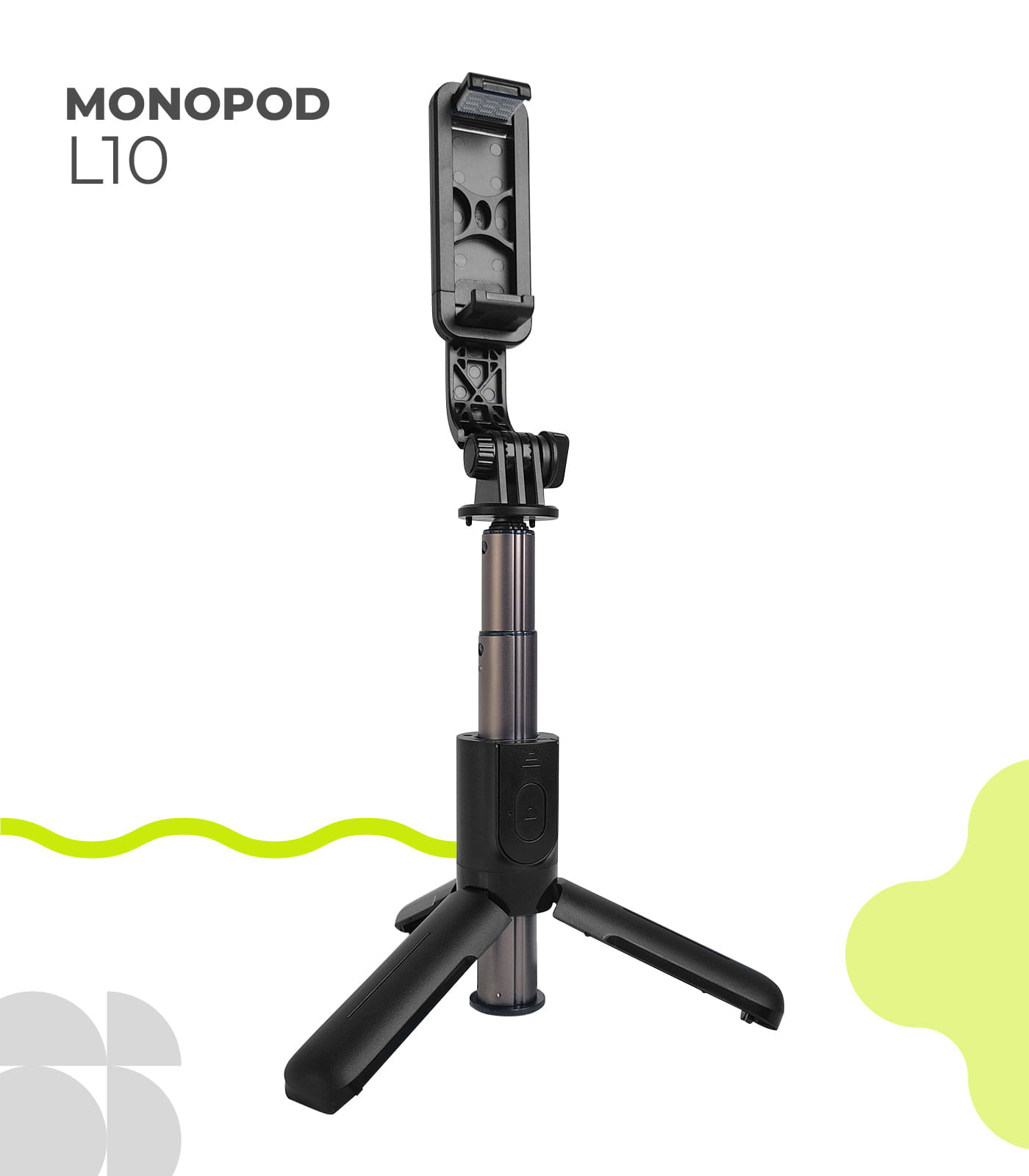 Mini Palo de Selfie Monopod Con Control Bluetooth img #6