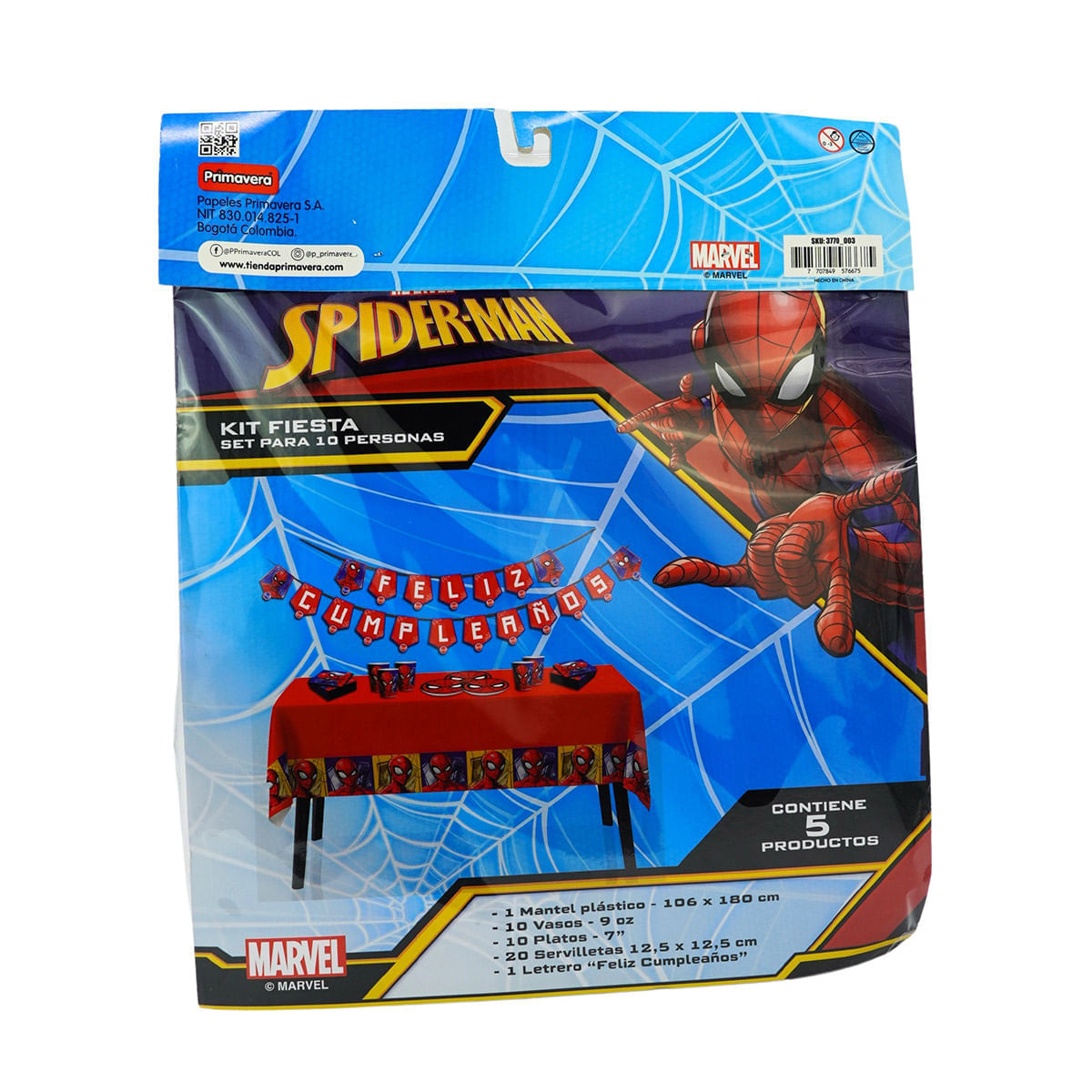 Kit Línea Fiesta Spiderman in Action img #4