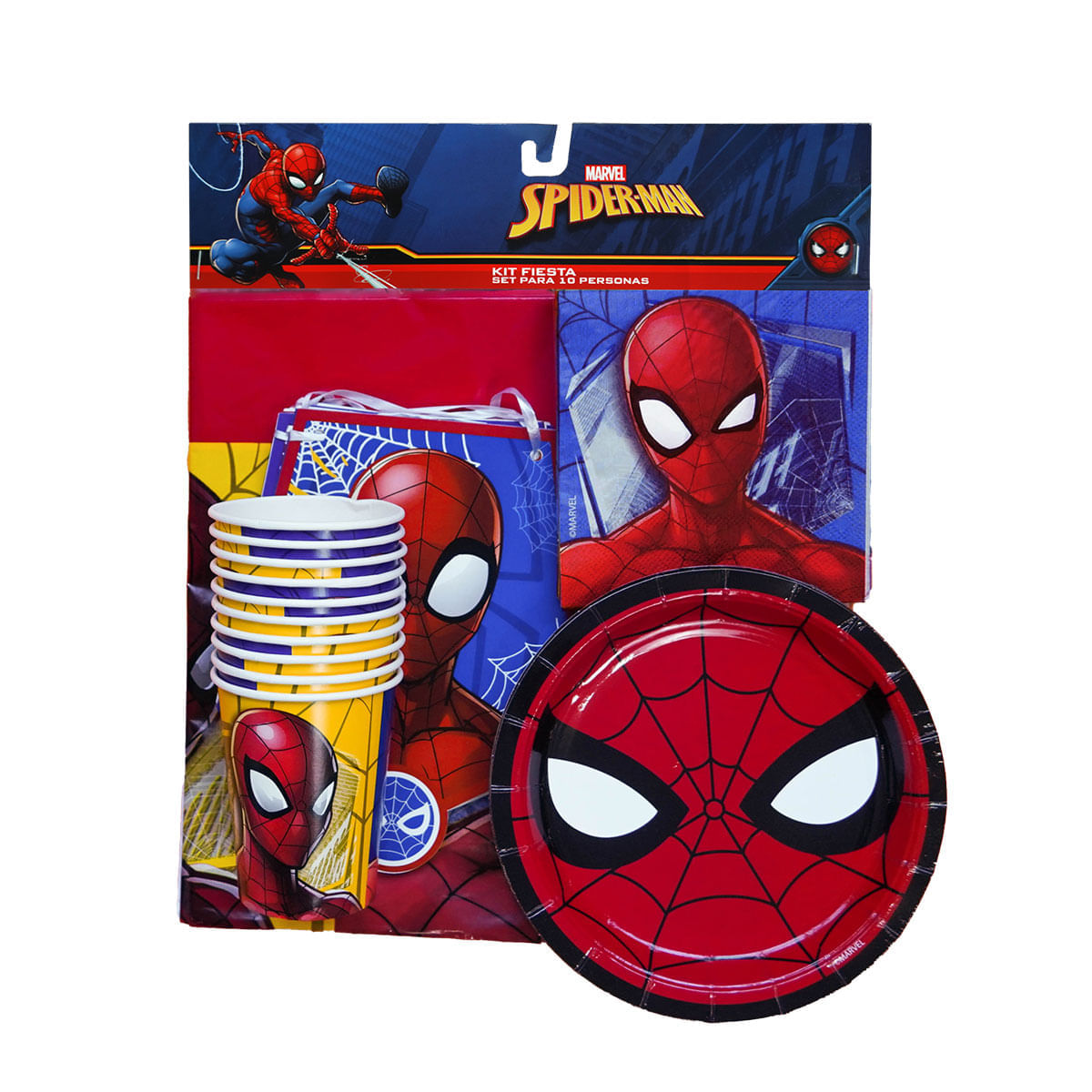Kit Línea Fiesta Spiderman in Action img #3