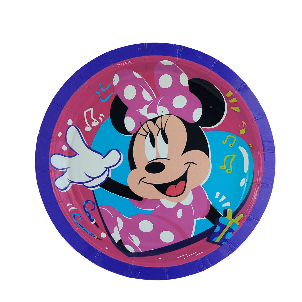 Plato para Fiesta Minnie Mouse Happy x 10 img #1