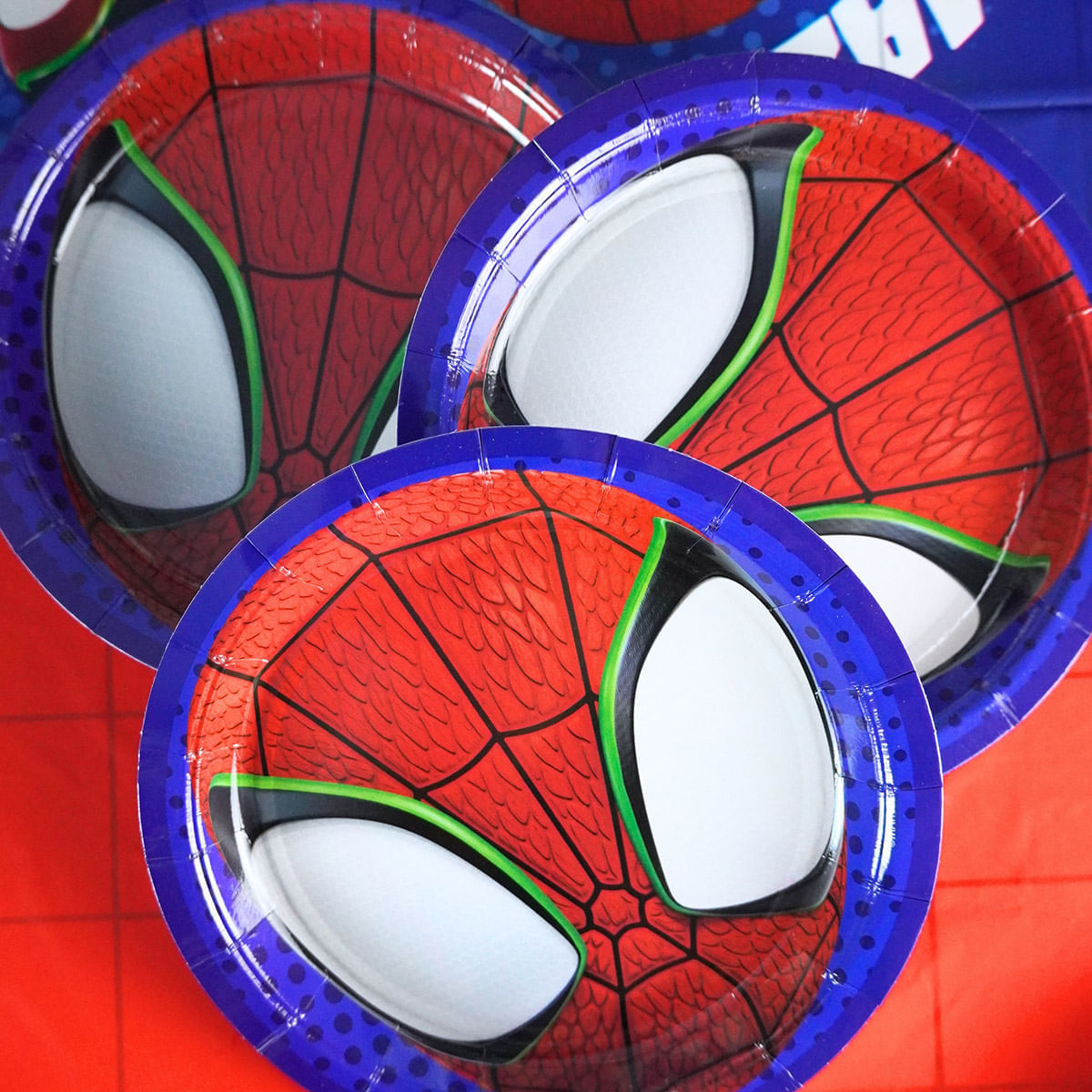 Plato para Fiesta Spidey in Front x 10 img #4
