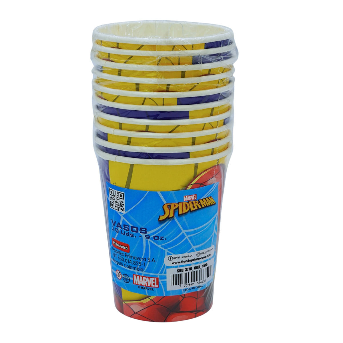 Vaso para Fiesta Spiderman in Action x 10 img #2