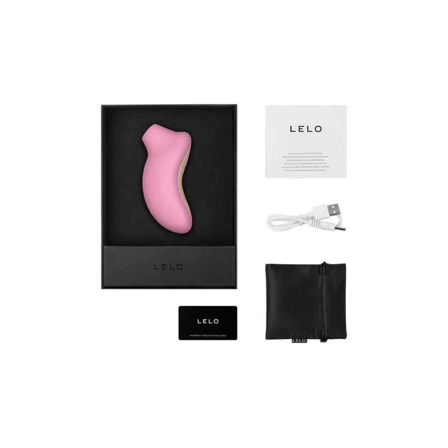 Vibrador estimulador de clitoris sona rosado lelo img #3