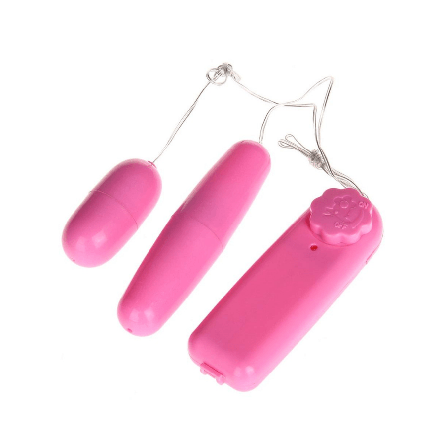Huevo vibrador doble pink img #2