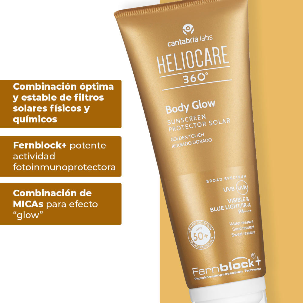Heliocare 360 Body Glow SPF50+ - Cantabria Labs img #4