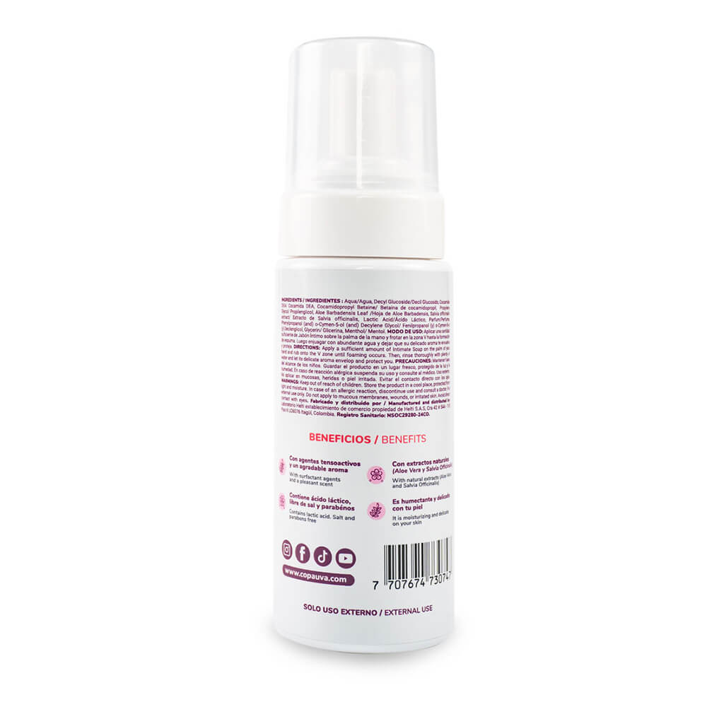 Jabón Íntimo Espuma - UVA img #2