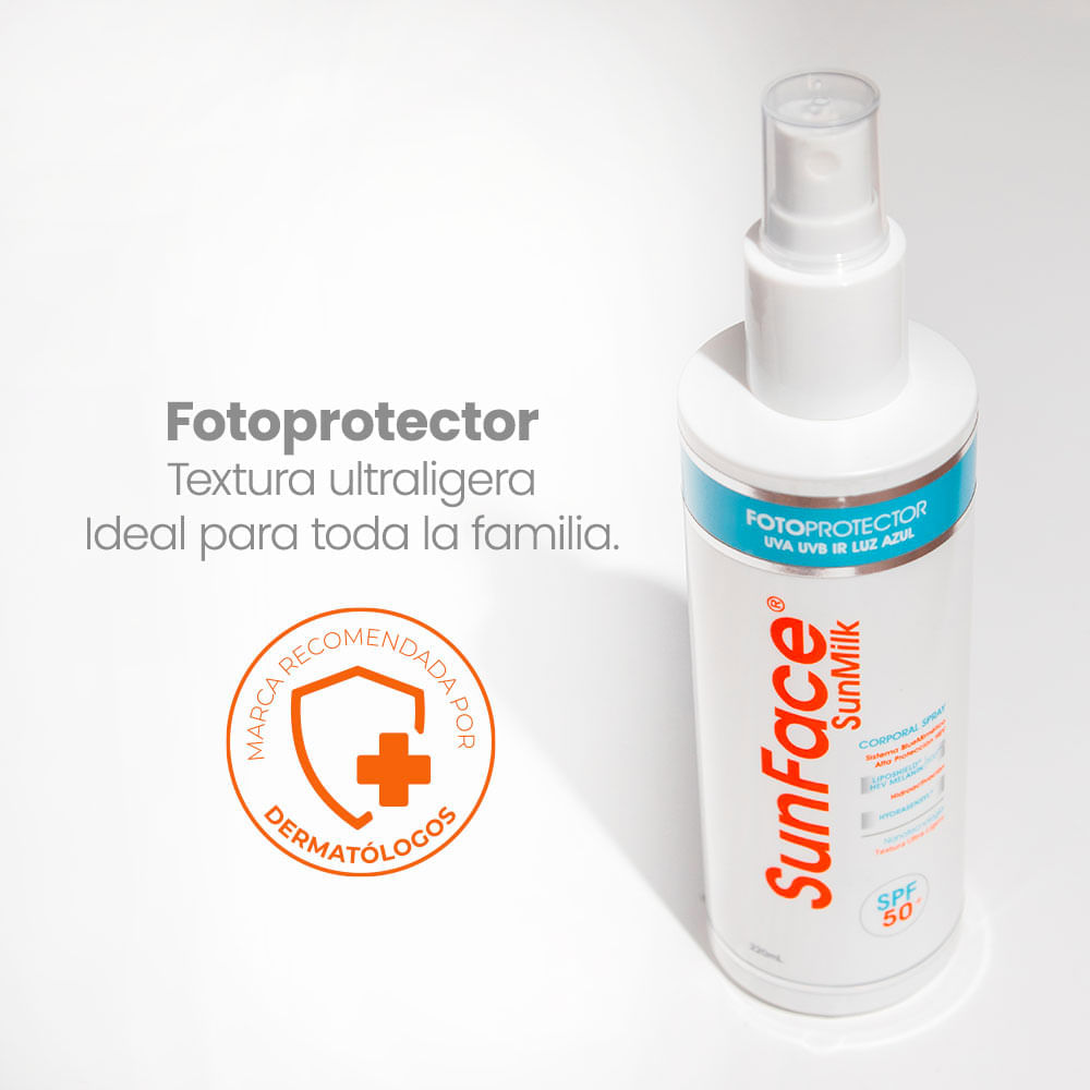Sunface Sunmilk  SPF50 - Pharmaderm img #4