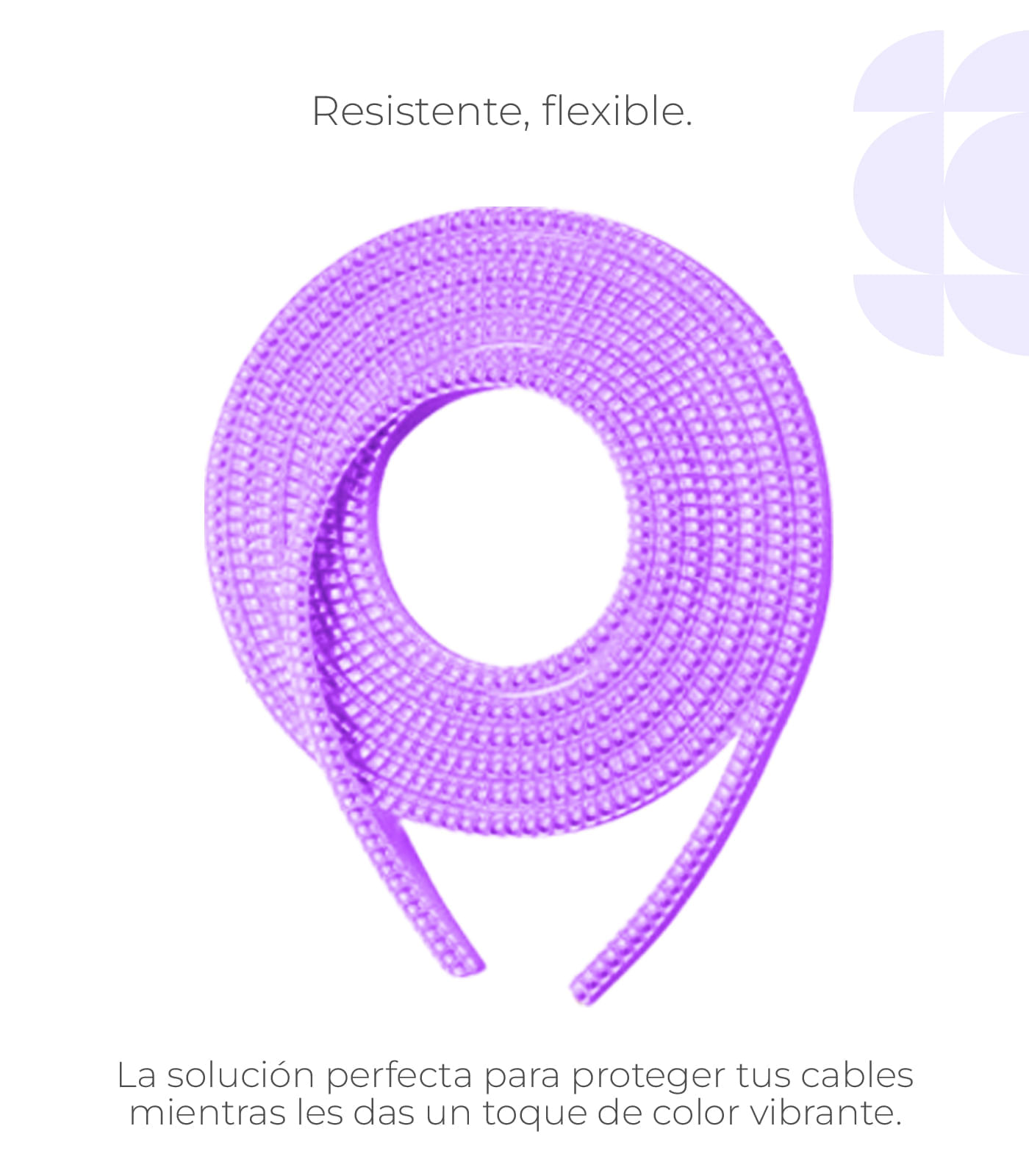Cubre Cable Color Lila img #1