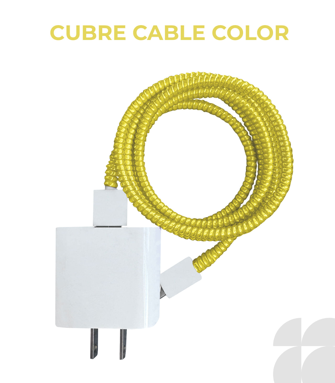 Cubre Cable Color Amarillo img #2