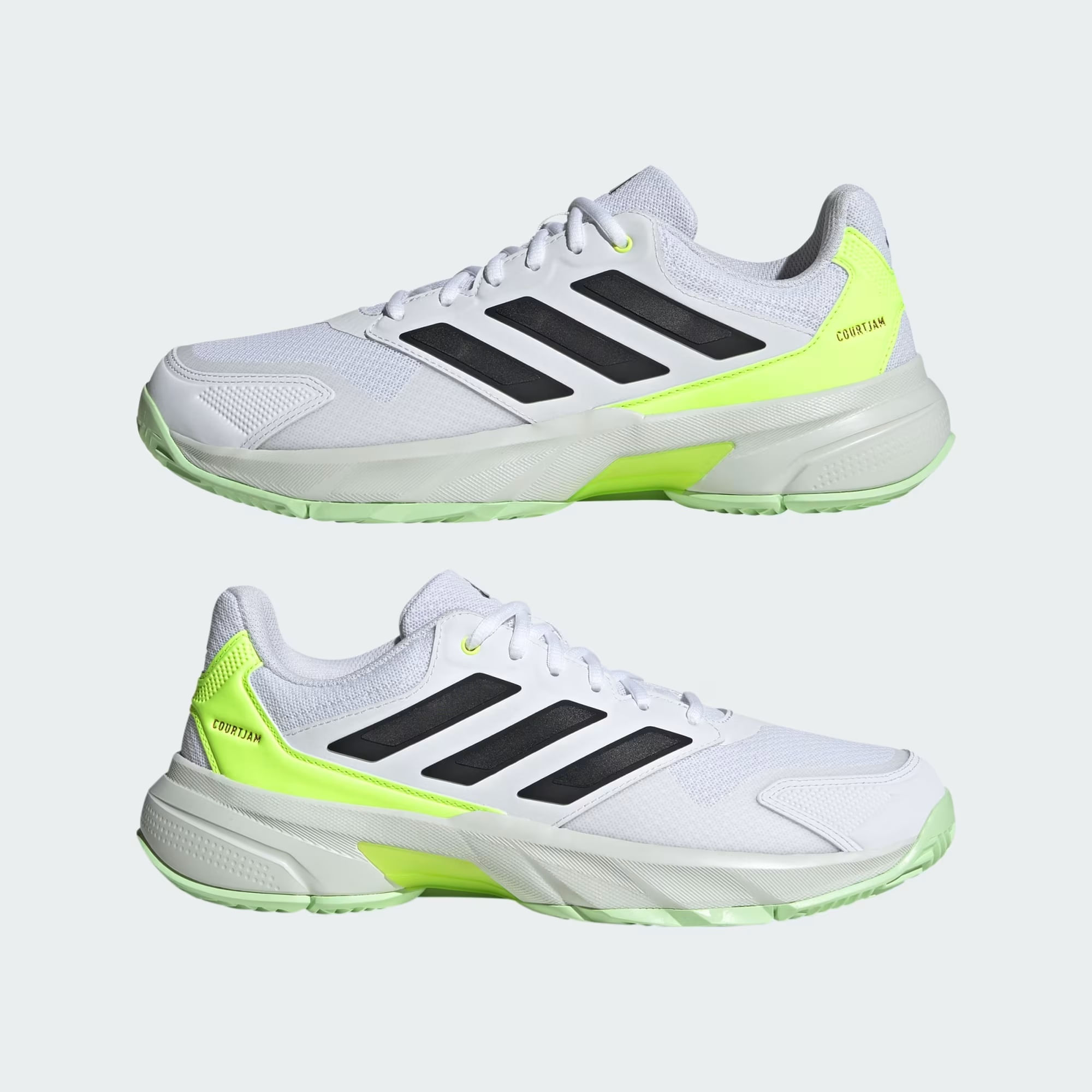 adidas ADICOURT IG3510 ホワイト/グリーン Padel Shoes Adidas