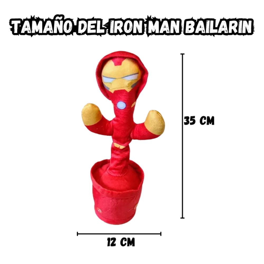 Muneco Bailarin Diseno Ironman Canta Baila Repite Re Exito