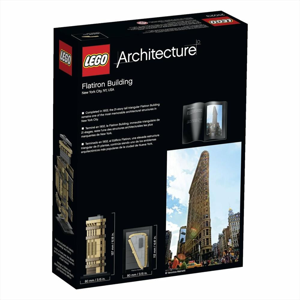 Set De Construcción Lego Architecture Flatiron Modelo img #3