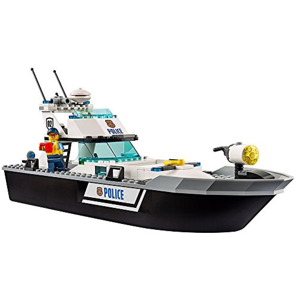 Lego barco policia online