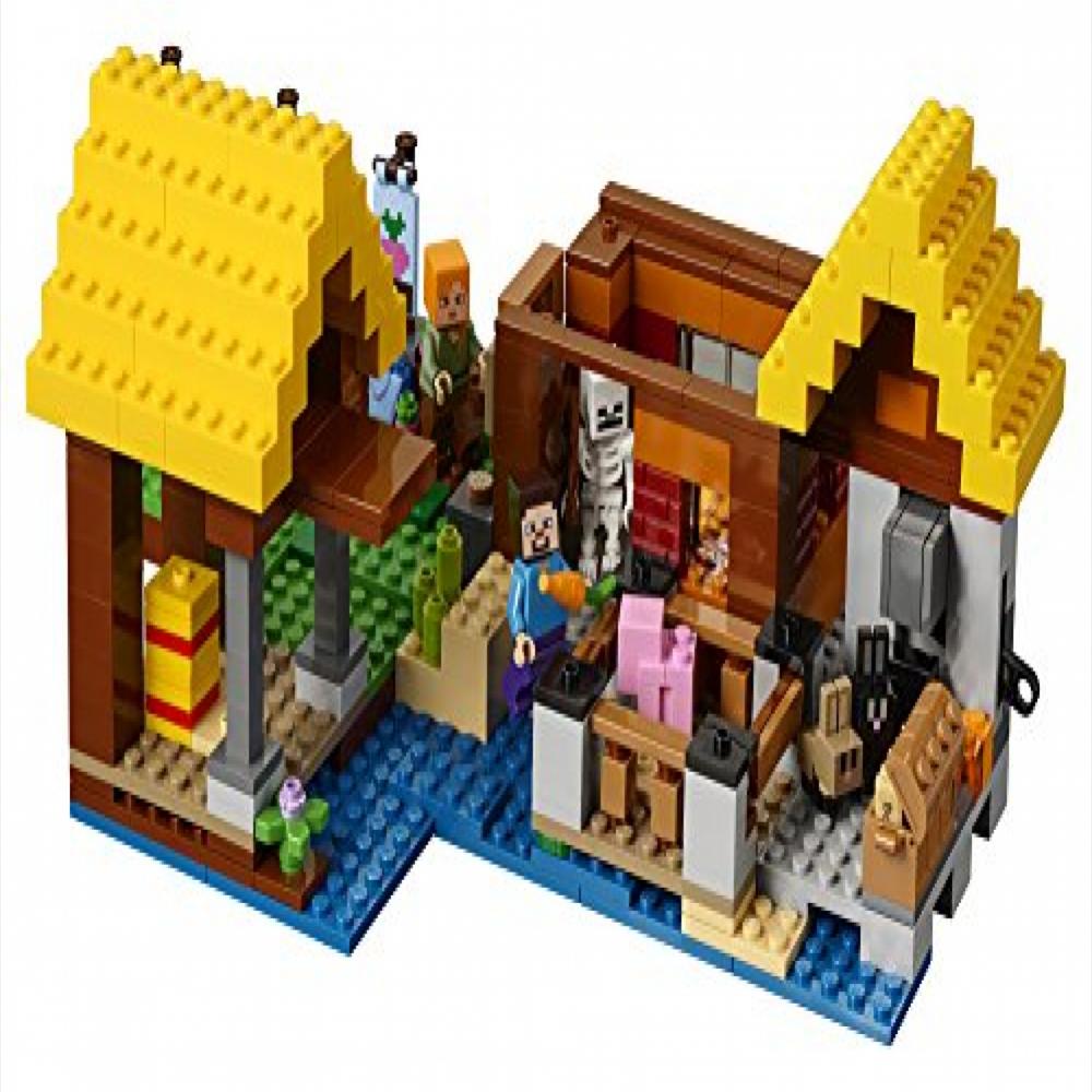 Lego Minecraft La Cabana De La Granja 21144 Set De C Exito