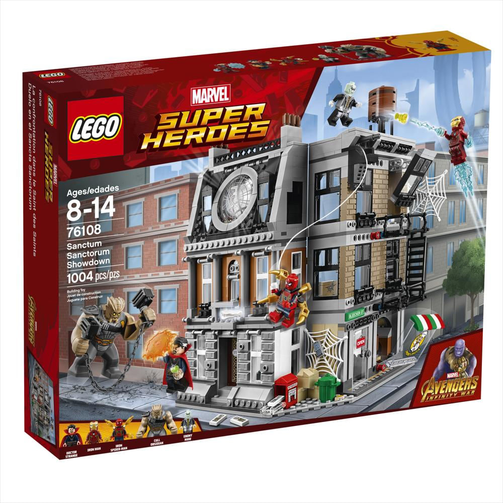 Set De Construccion Lego Marvel Enfrentamiento De Su Exito