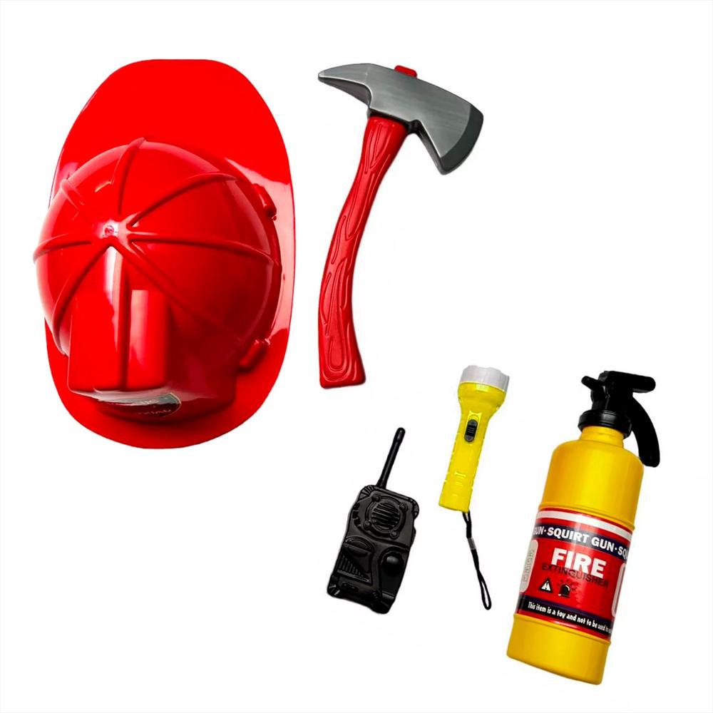 Juguete Ninos Set De Herramientas Juego Kit Casco Bo Exito